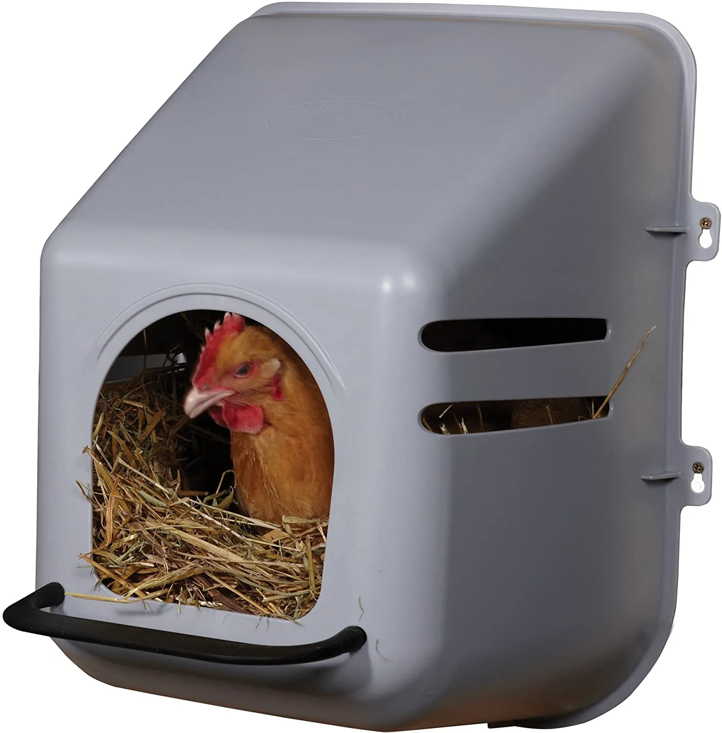 Single plastic nesting box